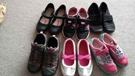 Photo of free Bag of Kids Shoes size 13 and 1 (Craigmount EH12) #1
