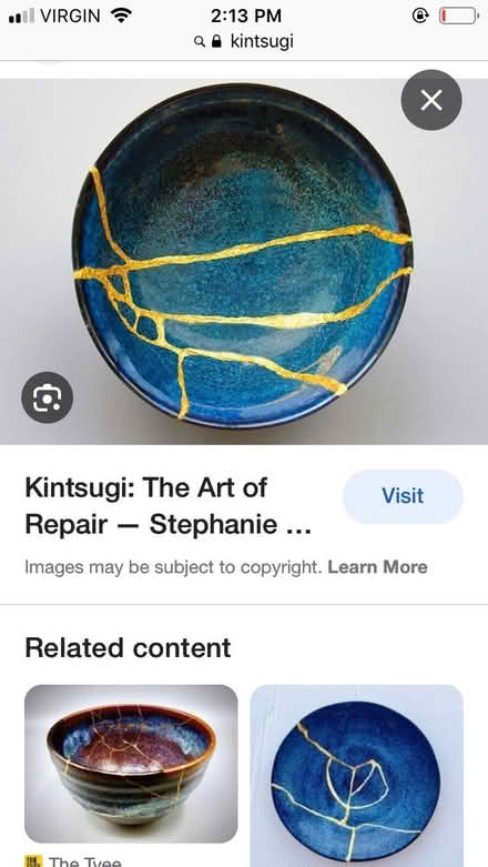 Photo of free Broken plate for "kintsugi" (Glen Abbey) #3