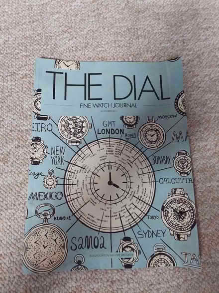 Photo of free 1 x old magazine 'The Dial - Fine Watch Journal' (Kendal LA9) #1