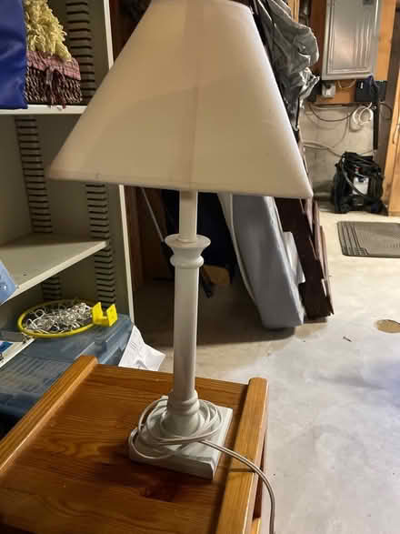 Photo of free Small white lamp (South acton) #1