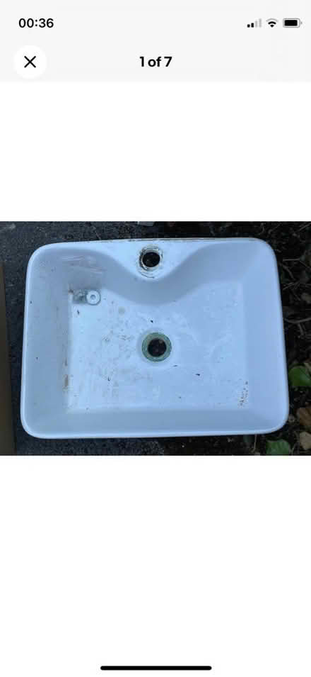 Photo of free Semi Recessed Bathroom Sink (Broomhall S10) #2