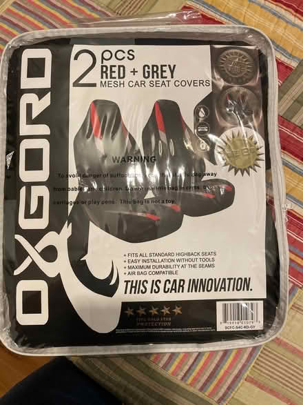 Photo of free Car seat covers (South acton) #1