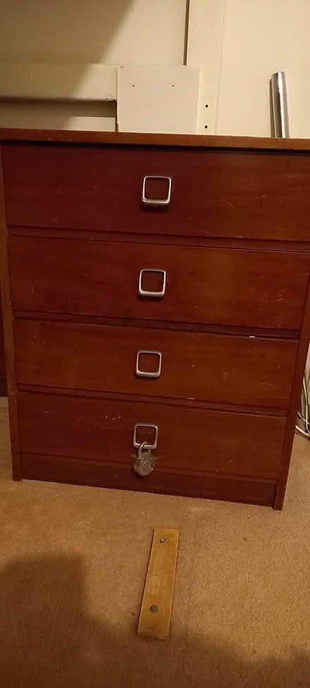 Photo of free Solid wood desk (Belgrave south) #1
