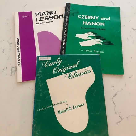 Photo of free PIANO MUSIC Lesson Books (Southwest D.C.) #1