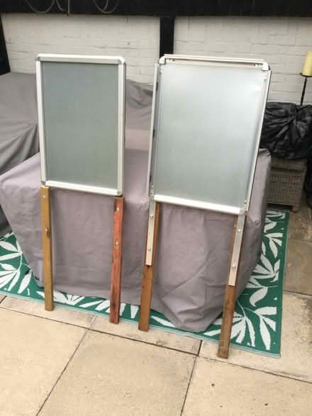 Photo of free Display poster frames x two (AL1) #3