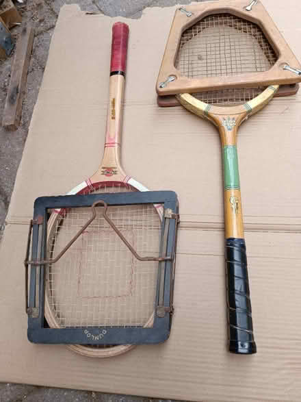 Photo of free Vintage squash racquet x 2 (Winnersh RG41) #2