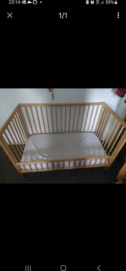 Photo of free Toddler cot bed (Lochend EH7) #1