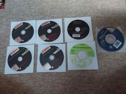 Photo of free 7 x old CDs - came with old cameras (Kendal LA9) #1