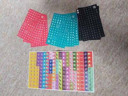 Photo of free 9 x sheets of small stickers (Kendal LA9) #1