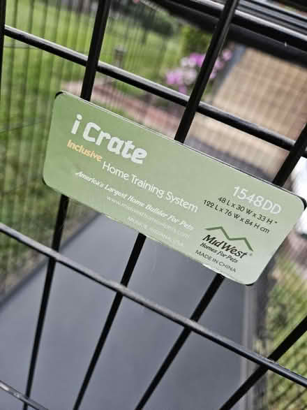 Photo of free Large dog crate (Fairfax city) #1