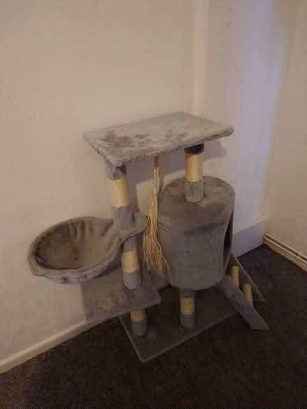 Photo of free Grey cat tree ladder needs fixing (DN3 edenthorpe) #1