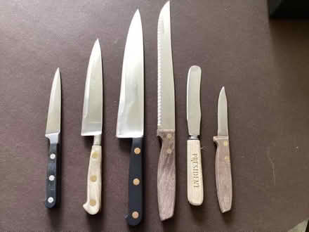 Photo of free Assorted kitchen knives (Coleshill HP7) #1