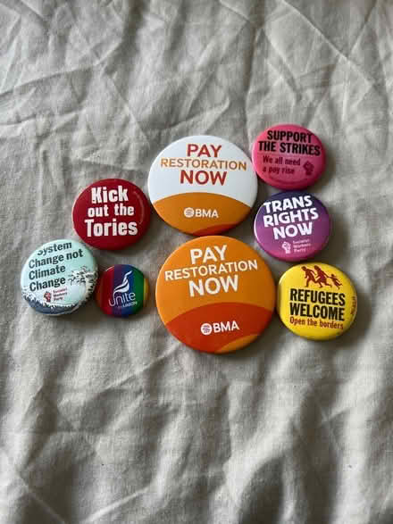 Photo of free Various Activist Badges (Heaton NE6) #1
