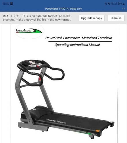 Photo of free Electric treadmill (AB22) #2