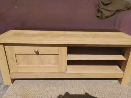 Photo of free TV unit with a drawer. (Lords Wood ME5) #2