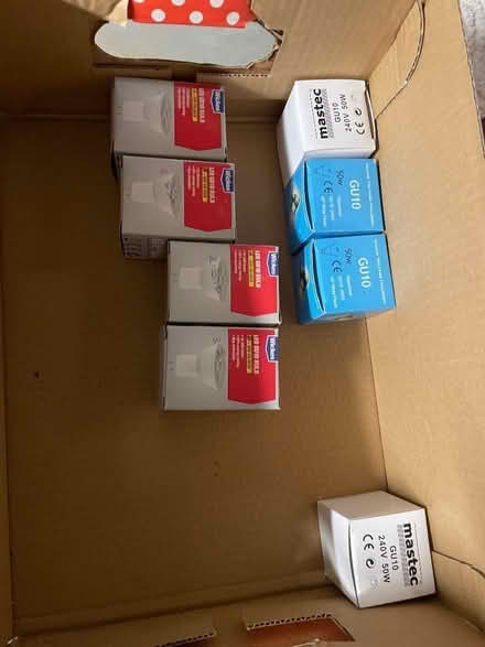 Photo of free GU10 new lightbulbs (Camelford PL32) #1
