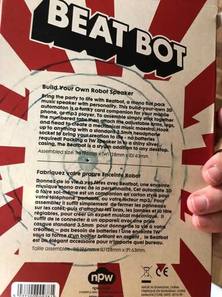 Photo of free Robot toy (Ashton CH3) #2