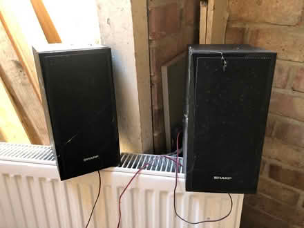 Photo of free Sharp speakers (Whitchurch-on-Thames RG8) #2