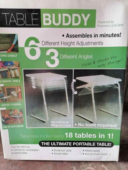 Photo of free Table buddy (Heathhall, Dumfries DG1) #1