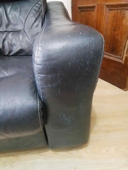 Photo of free Electric Leather recliner chair (Huyton L36) #4
