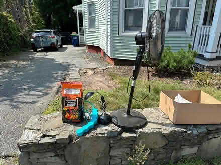 Photo of free Fan/surge protector/charcoal (West Somerville) #1