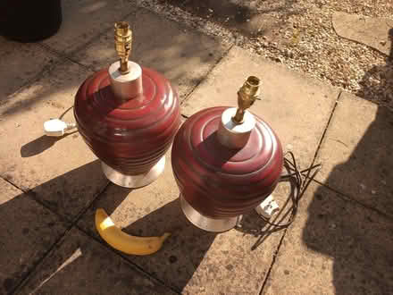 Photo of free Pair of table lamps (Eardington) #2