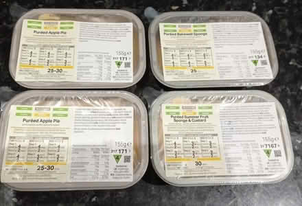 Photo of free Wiltshire Farm Foods - Pureed Desserts (Osmaston DE24) #1