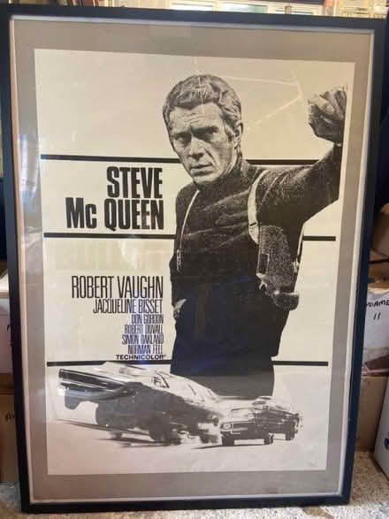 Photo of free Large, black poster frame (Bloomfield) #1