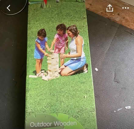 Photo of free Large Jenga garden set (Birchwood) #1