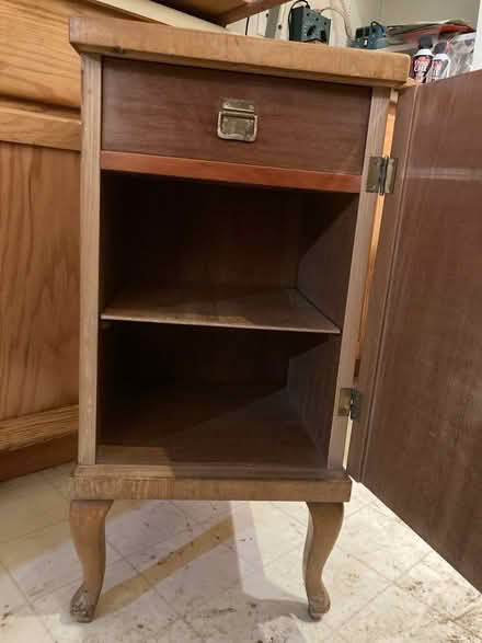 Photo of free Vintage Fr Provincial Bedside table (San Anselmo, Winship area) #3