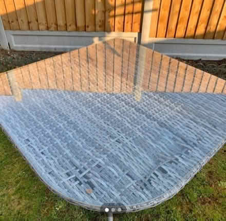 Photo of free Rattan glass top table (Billericay CM12) #1