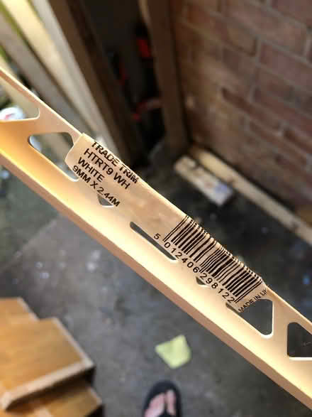 Photo of free White pvc tile trim (Whitchurch-on-Thames RG8) #1