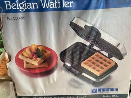 Photo of free Waffle maker (Warwick village. ny) #1