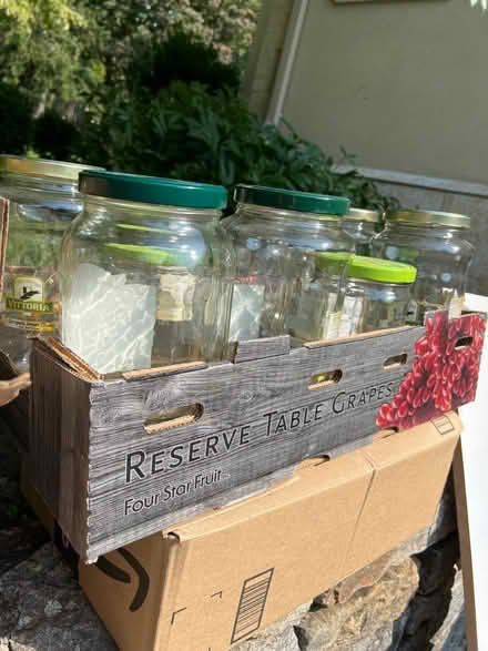Photo of free Glass Jars with lids (Armonk ny) #3
