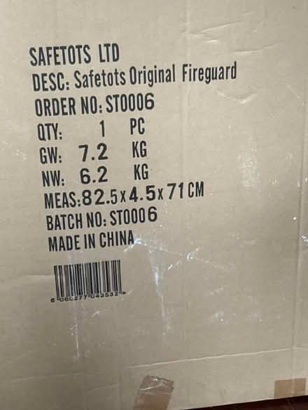 Photo of free Large sturdy fire guard similar to photo (Rusthall TN4) #2