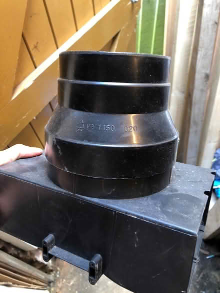 Photo of free Plastic T-Piece from extractor fan (Whitchurch-on-Thames RG8) #3