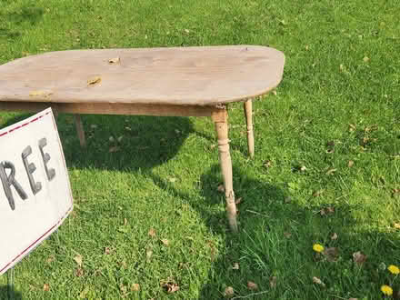 Photo of free maple table (virgil) #2