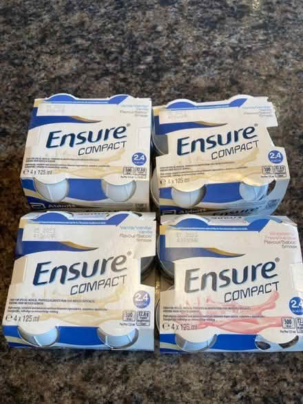 Photo of free Ensure Compact - 12 x Vanilla & 3 x Strawberry (New Brighton CH45) #2