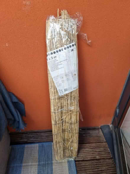 Photo of free 1x3m reed screen, imperfect (Seven Sisters N15) #1