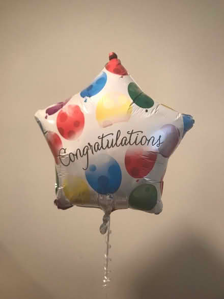 Photo of free “Congratulations” balloon (Ridgewood, NJ) #1