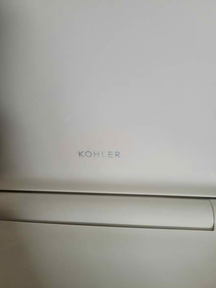Photo of free New Kohler toilet seat lid (Crestwood) #3