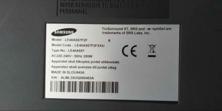 Photo of free Samsung 42" TV (Penrith CA11) #2