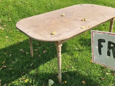 Photo of free maple table (virgil) #1