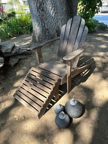 Photo of free Chair and lamps (South Los Altos) #1