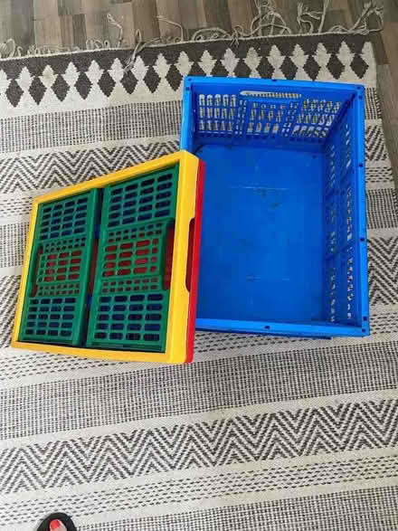 Photo of free 2 folding plastic crates (Royal Standard SE7) #2