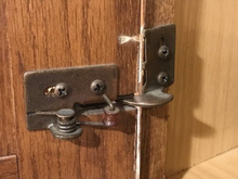 Photo of free oak cabinet doors and hardware (Groton, nr. PO.) #2