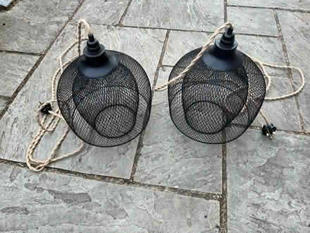 Photo of free Hanging lights (pair) (Marsworth HP23) #2