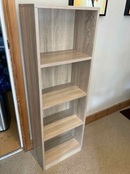 Photo of free Wooden book shelf (Goldsworth Park Woking) #1