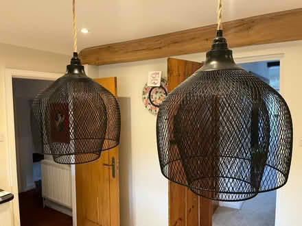 Photo of free Hanging lights (pair) (Marsworth HP23) #1