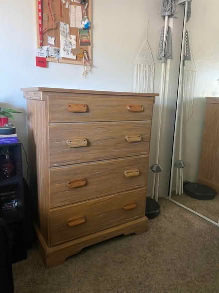Photo of free Sturdy wood dresser (La Mesa) #1
